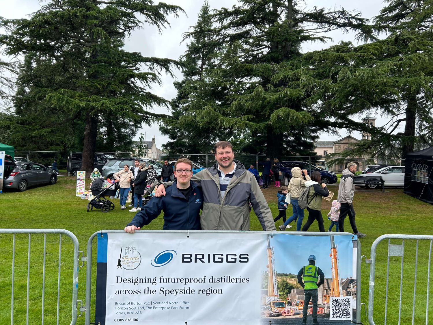 Briggs of Burton sponsors Forres Highland Games 2024